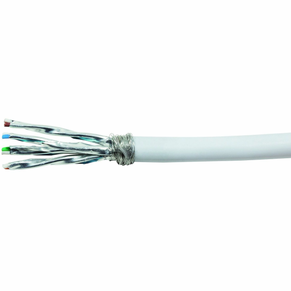 Instalační kabel LogiLink S/FTP CAT.7, LSOH, 100 m, bílá (CPV0041)