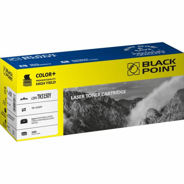 Black Point Toner LCBKTK5150Y TK-5150Y Žlutá