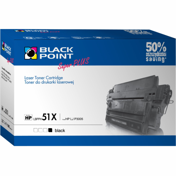 Toner Black Point LBPPH51X / Q7551X (černá)