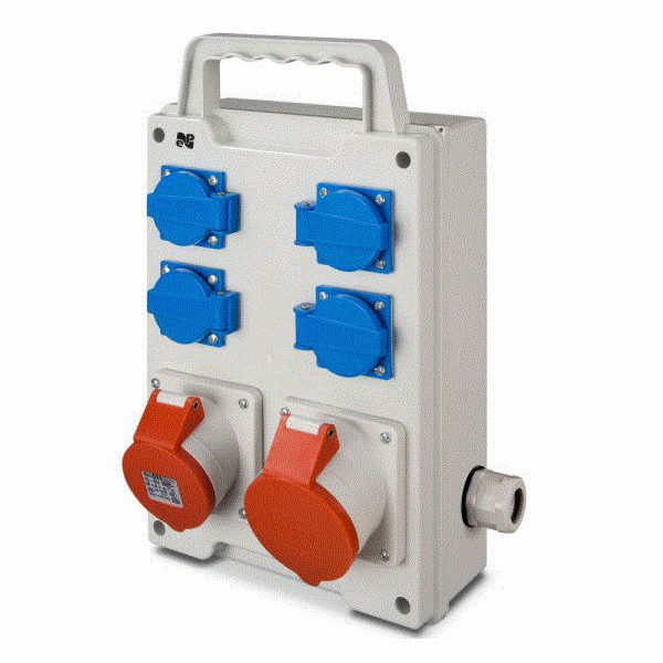 Elektro-Plast Portable Construction Swindgear 5P/32A 5P/16A 4x2P+s RS (6214-00)