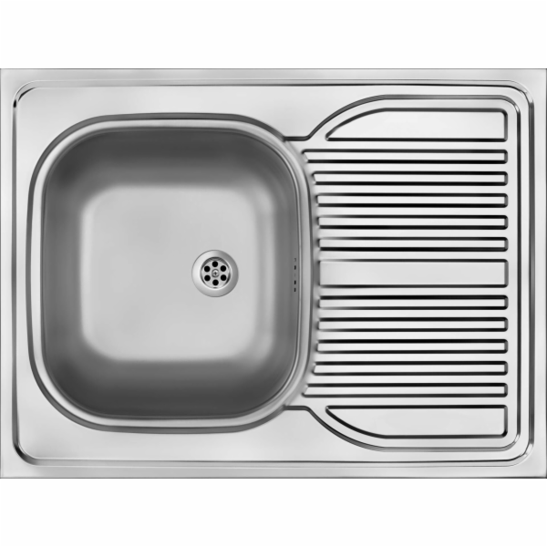 DEANTE 1-Chamber Tango Sink s odkapňováním 60 x 80 cm oceli (ZM6 3110)