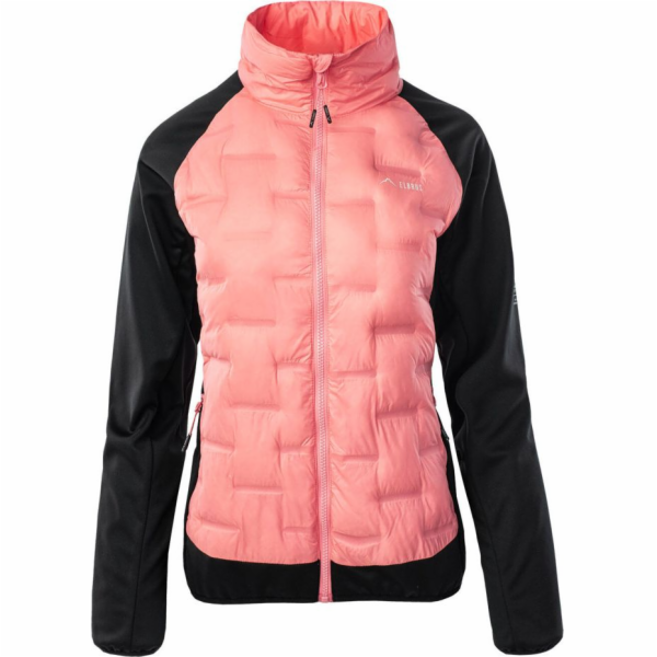 Elbrus izolovaná bunda Julimar Wo's Flamingo Pink/Black L