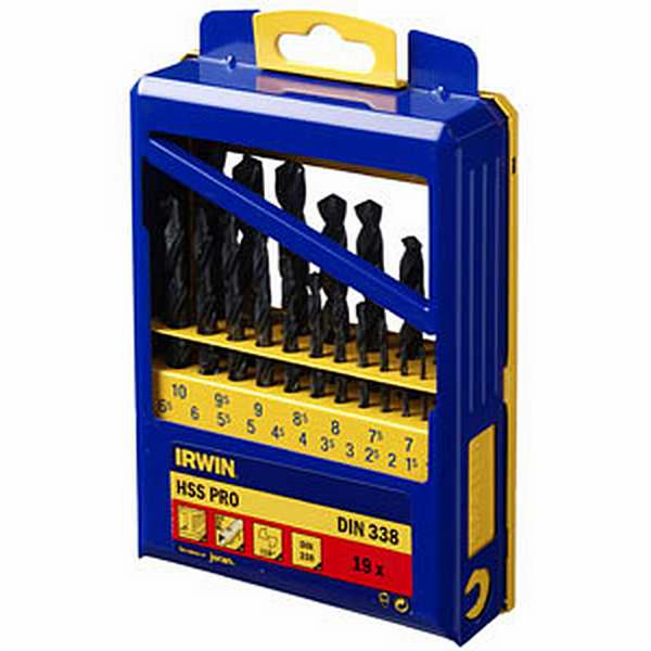 Irwin Drill pro kovový kov HSS 1,5 2 7 4,5 4 5,5 5 1 3 2,5 3,5 6 ??10,5 11,5 13 6,5 7,5 8 8, 5 9 9,5 mm set (10502504)