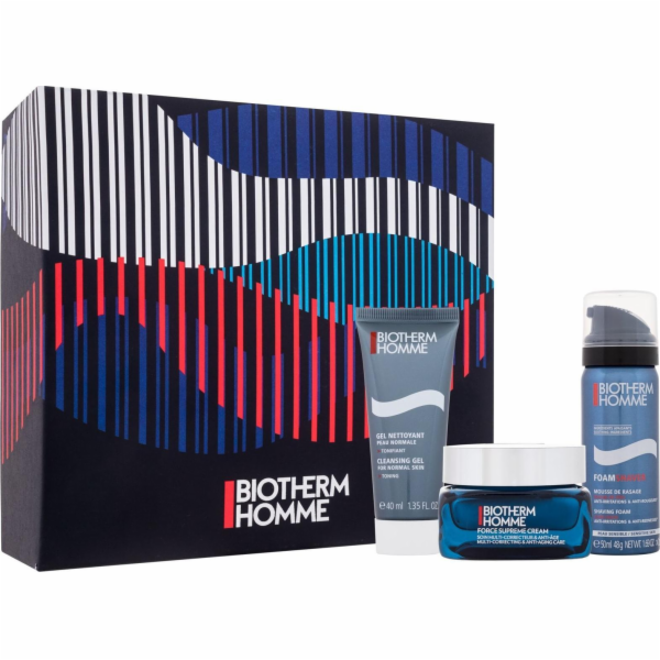 Trávení Bioterm Set (Homme Cleansing Gel 40ML + Homme Foam Oholte 50ml + Homme Force Supreme Cream 50ml)