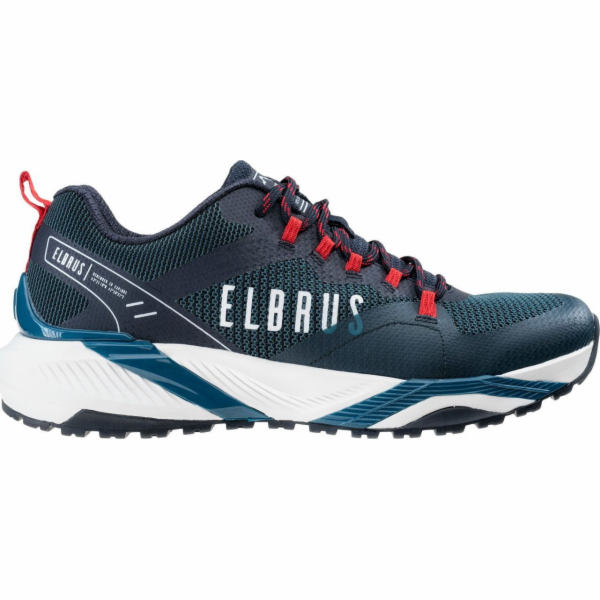 Pánské trekkingské boty Elbrus Shoes Outdoor Elmar GR Tile Blue/Navy/Red 45