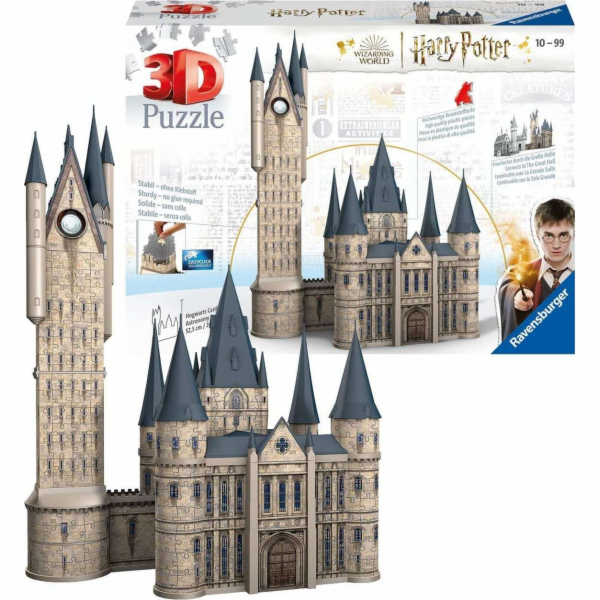 Ravensburger Harry Potter Puzzle 3d Bradavicové hrad, Astronomical Tower 615 Elements