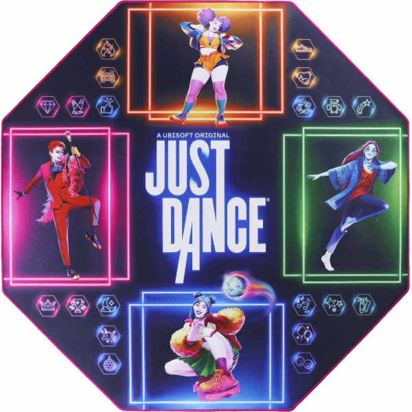 Subsonic Dance Mat Dance for přehrávání Just Dance Rug pro Nintendo Switch / PS5 / Xbox