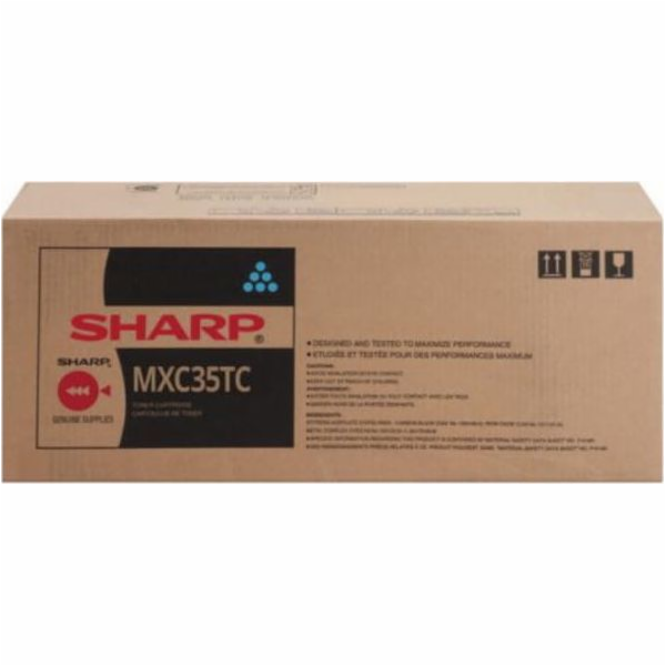 Toner Sharp MX-C357 Cyan Original (MX-C35TC)