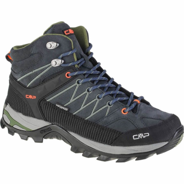 Pánské trekkingové boty CMP Rigel Mid Trekking Shoe WP Antracite/Bag R. 43 (3Q12947-51UG)