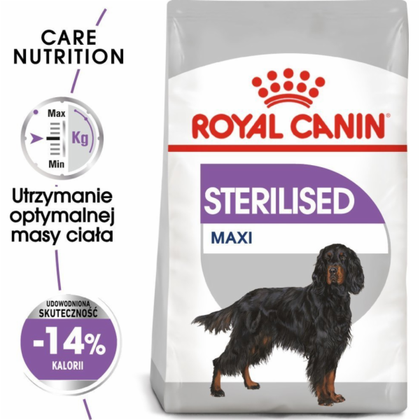 Royal Canin Royal Canin CCN Maxi sterilizovaný 12 kg suché jídlo pro dospělé psy, velká, sterilizovaná plemena