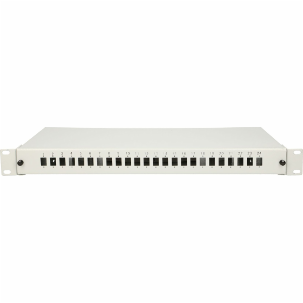 ExtraLink Elalink 24 Core Fiber Optic Patch Panel White