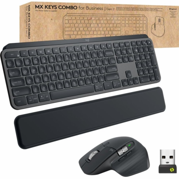 Klávesnice + Logitech MX Keys Mouse (920-010926)
