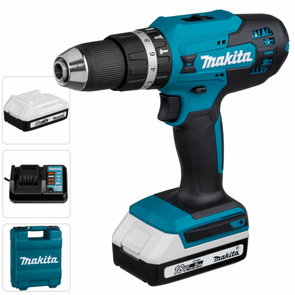 Makita HP488DWAE Cordless Combi Drill