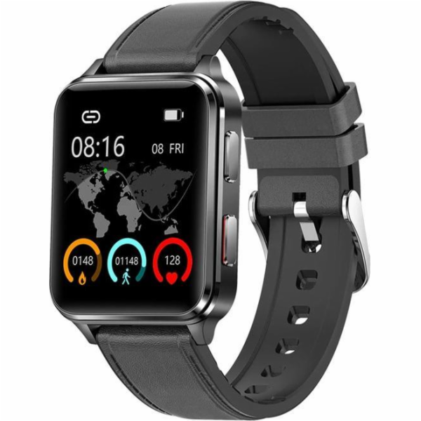 Smartwatch KU5 Pro 1,7 palce 200 mAh černá