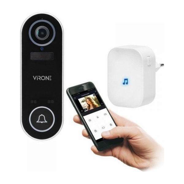 Virone Wireless vyzvánění s kamerou? Wi-Fi: Tuya Virone VDB-1