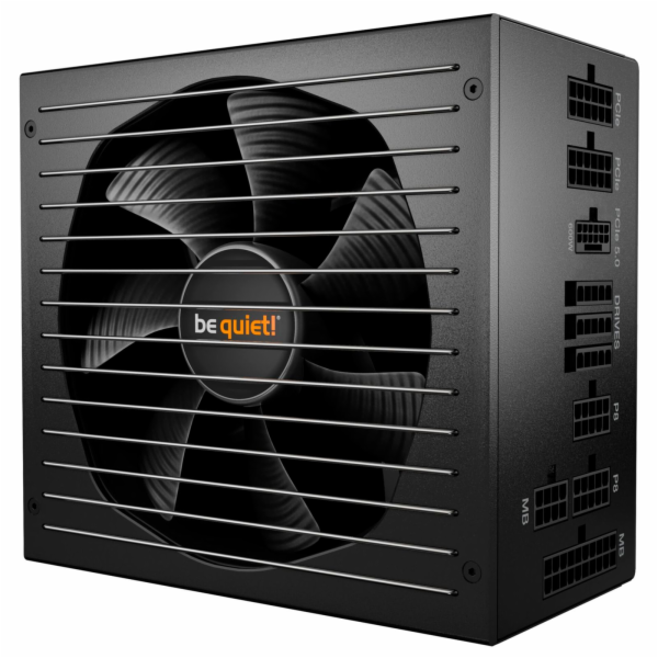 be quiet! Straight Power 12 1000W BN338 Be quiet! / zdroj STRAIGHT POWER 12 Platinum 1000W / ATX3.0 / active PFC / 135mm fan / 80PLUS Platinum / modulární