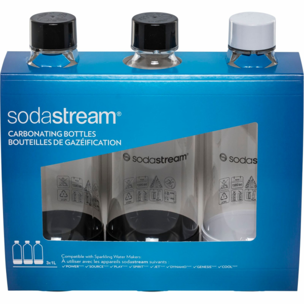 Sodastream KSTFL Standard 3-Pack 1,0L PET