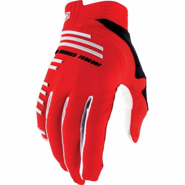 100% rukavice 100% R-Core Gloves Racer Red-L (délka ruky 193-200 mm) (nový 2022)