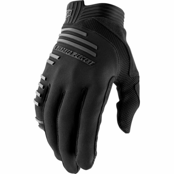 100% rukavice 100% rukavic R-Core Black-M (délka ruky 187-193 mm) (nový 2022)