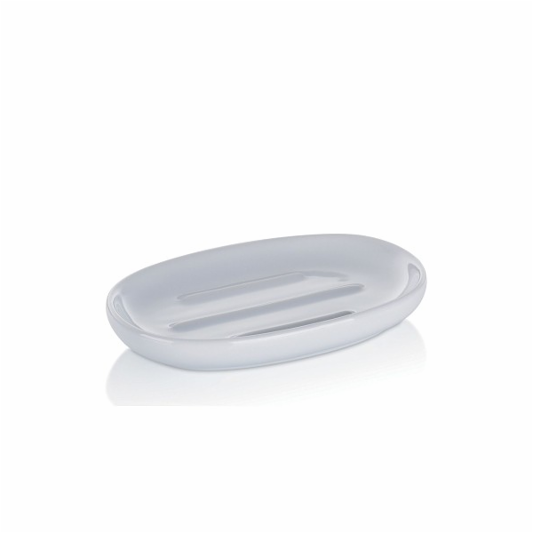KELA Miska na mýdlo ISABELLA keramika bílá KL-20500
