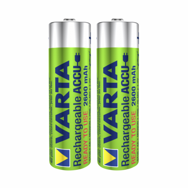 Baterie Varta 5716 ready2use AA (2500mAh, 1,2V, Ni-MH) 2ks