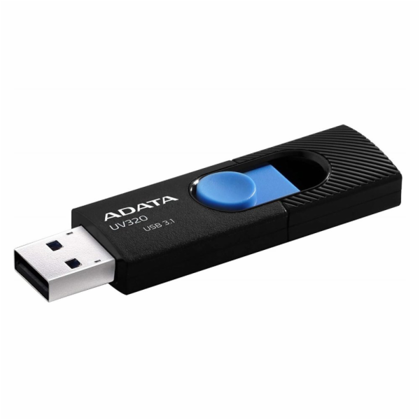 ADATA Flash Disk 32GB UV320, USB 3.1 Dash Drive, černá/modrá