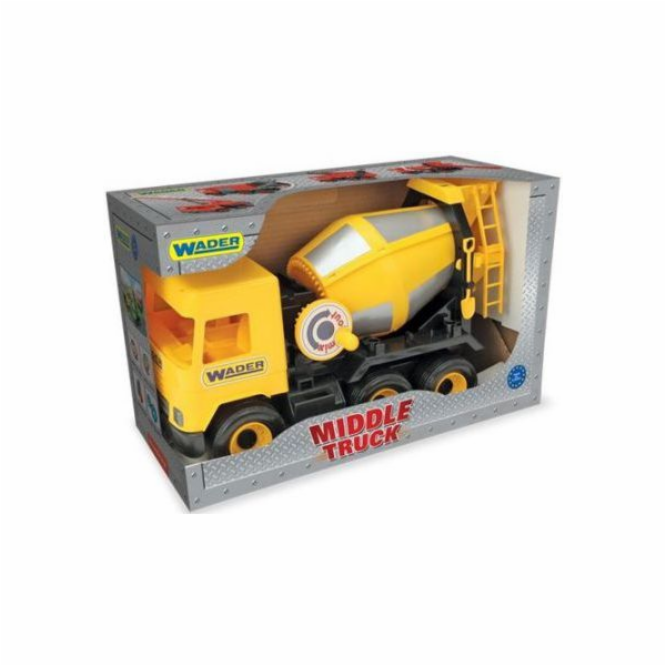 Wader Middle truck - Žlutá míchačka na beton (234576)