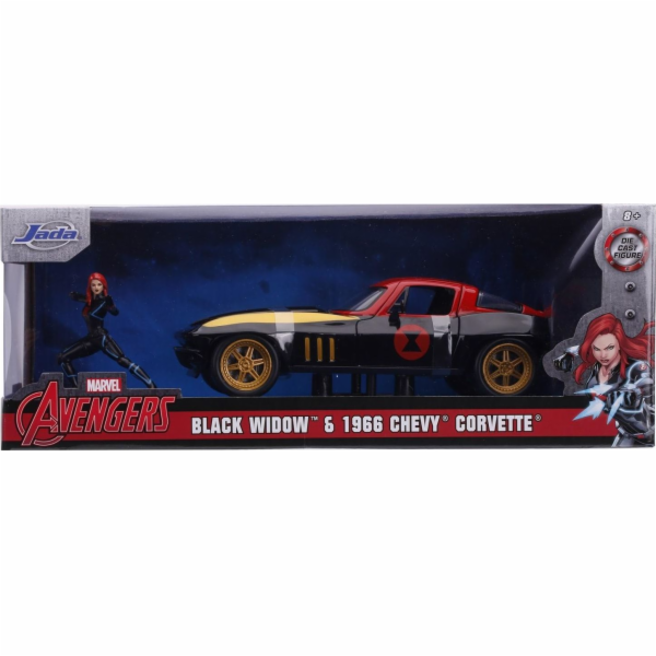 Autko Marvel Black Widow 1966 Chevy 1/24
