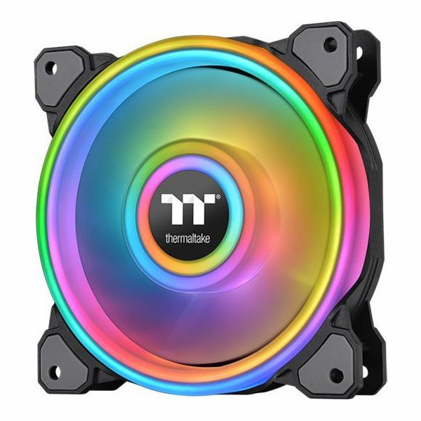 Ventilátor - Riing Quad 12 RGB TT Premium Ed Single bez ovladače