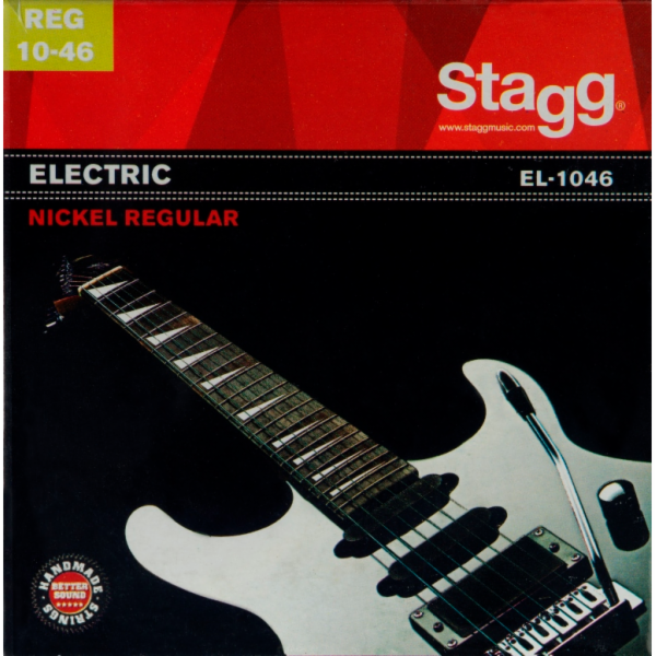 Stagg EL-1046, sada strun pro elektrickou kytaru, regular
