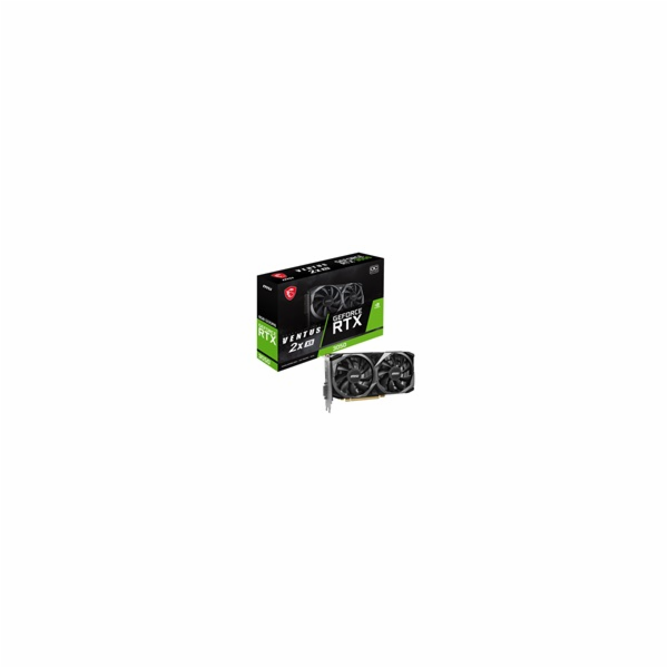 MSI VGA NVIDIA GeForce RTX 3050 VENTUS 2X XS 8G OC, RTX 3050, 8GB GDDR6, 1xDP, 1xHDMI, 1xDVI