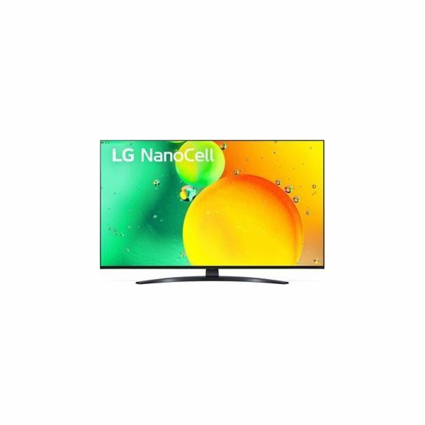 LG 43NANO763QA TV 109.2 cm (43 ) 4K Ultra HD Smart TV Wi-Fi Black