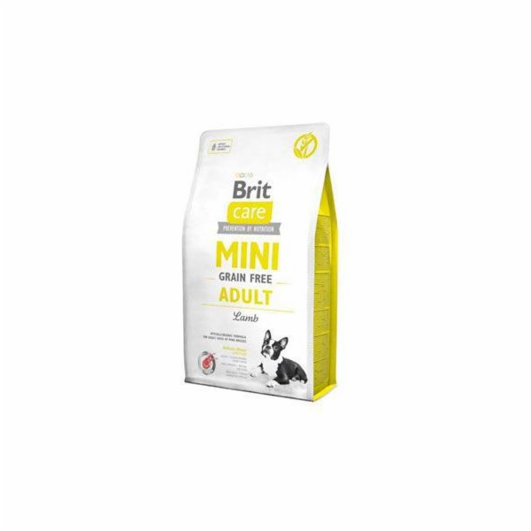 Brit Care Mini Grain Free Adult Lamb 2kg granule pro psy