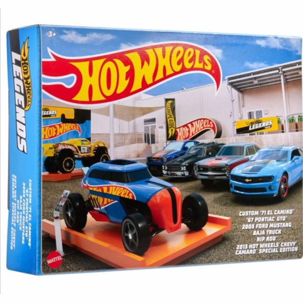 Hot Wheels Legends 6-pak tematyczny HLK50