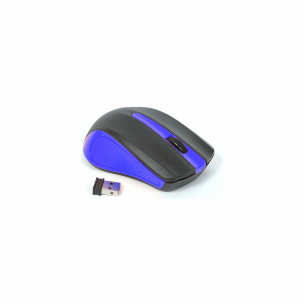 Omega myš bezdrátová OM0419BL, 1000 DPI, modrá