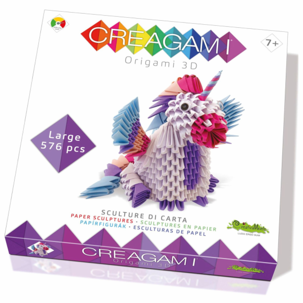 Creagami Origami 3D Unicorn 576 Pieces