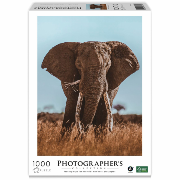 Ambassador African Elephant 1000 Pieces (Donal Boyd)