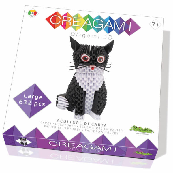 Creagami Origami 3D Cat 632 Pieces