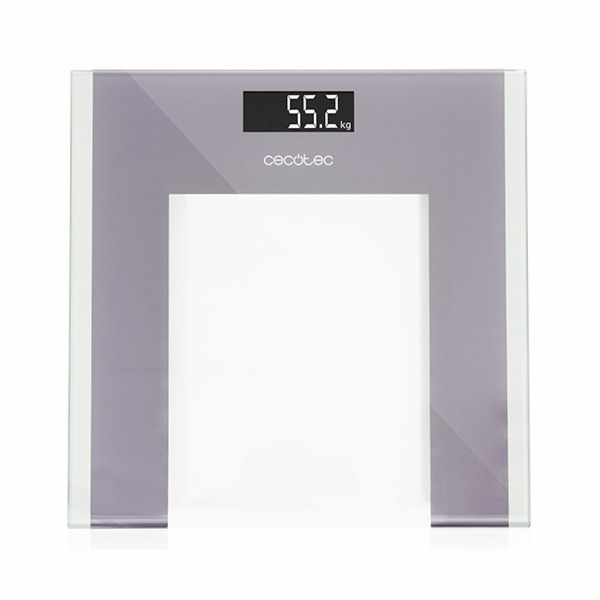 Osobní váha Cecotec, 4336 Surface Precision Healthy, digitální, plocha 300 x 300 mm, od 5 kg - 180 kg, LED obrazovka, tvrzené sklo, 2 x AAA