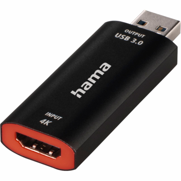 Hama Video Recording Stick USB plug - HDMI socket 4K