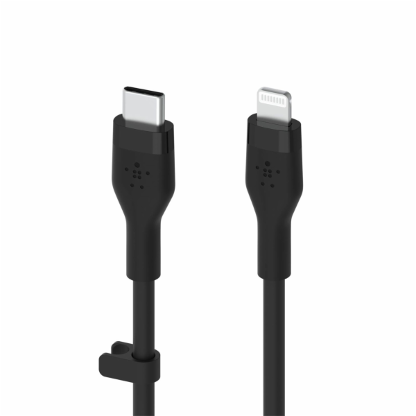Belkin Flex Lightning/USB-C 15W 3m, mfi, 15W, cern. CAA009bt3MBK