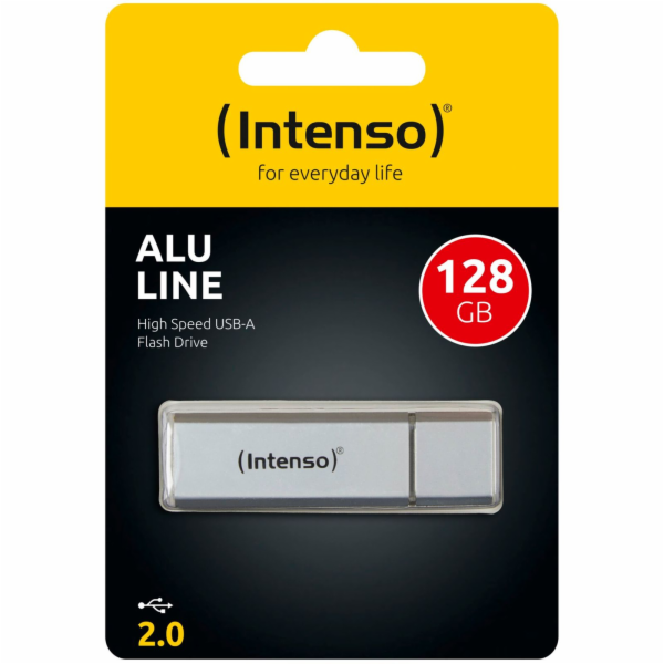 Intenso Alu Line silver 128GB USB Stick 2.0 3521496