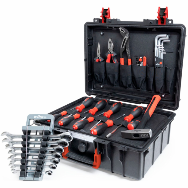 Wiha 9300-71402 Tool Case Basic Set L mechanic 46-pcs.