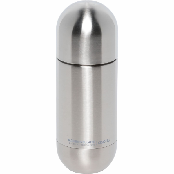 Asobu Orb Bottle Silver, 0.46 L