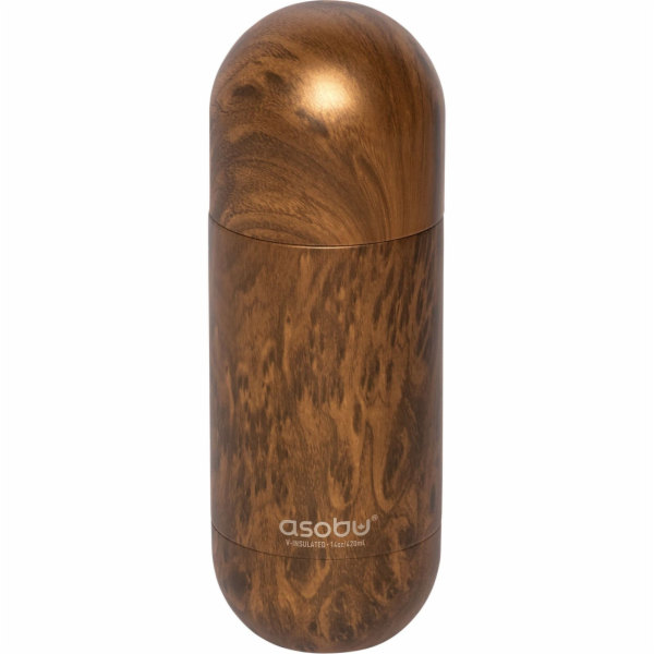 Asobu Orb Bottle wood, 0,46 L