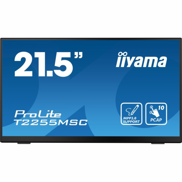 22" LCD iiyama T2255MSC-B1:PCAP,IPS,FHD,HDMI
