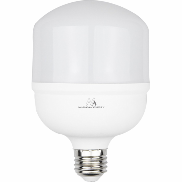 Maclean LED žárovka MacLean MCE303 CW E27, 38W, 220-240V AC, studená bílá, 6500K, 3990lm