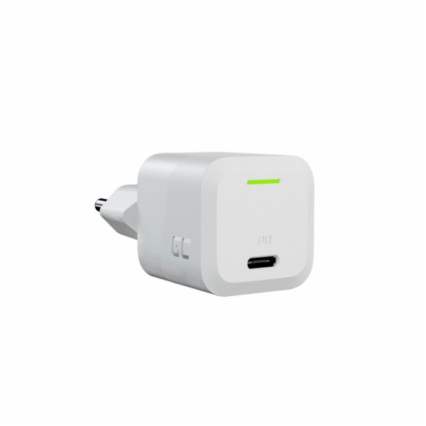 GreenCell Green Cell CHARGC06W 33W nabíječka s USB-C bílá Nové