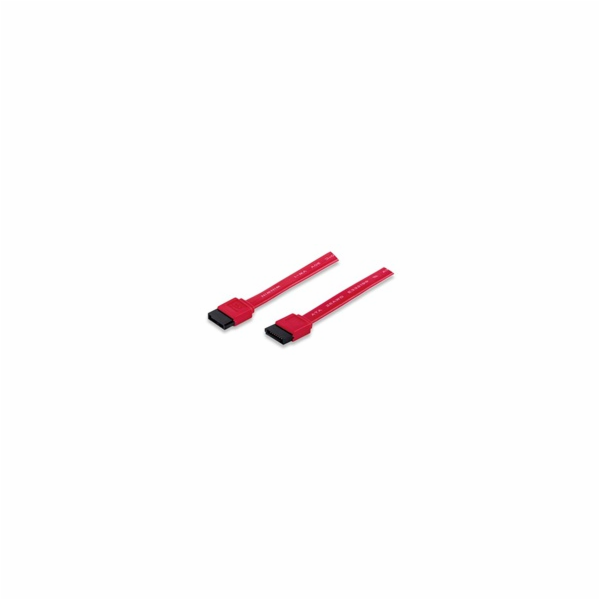 MANHATTAN kabel SATA datový 7-Pin Male to Male, 50 cm, Red
