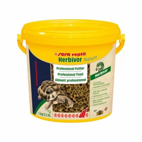 Sera Reptil Professional Herbivor Nature 3.800 ml, granule - plazi, doplňkové krmivo